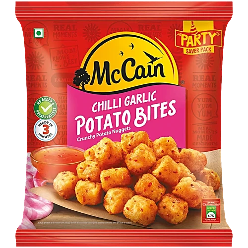 McCain Chilli Garlic Potato Bites 1.24 kg